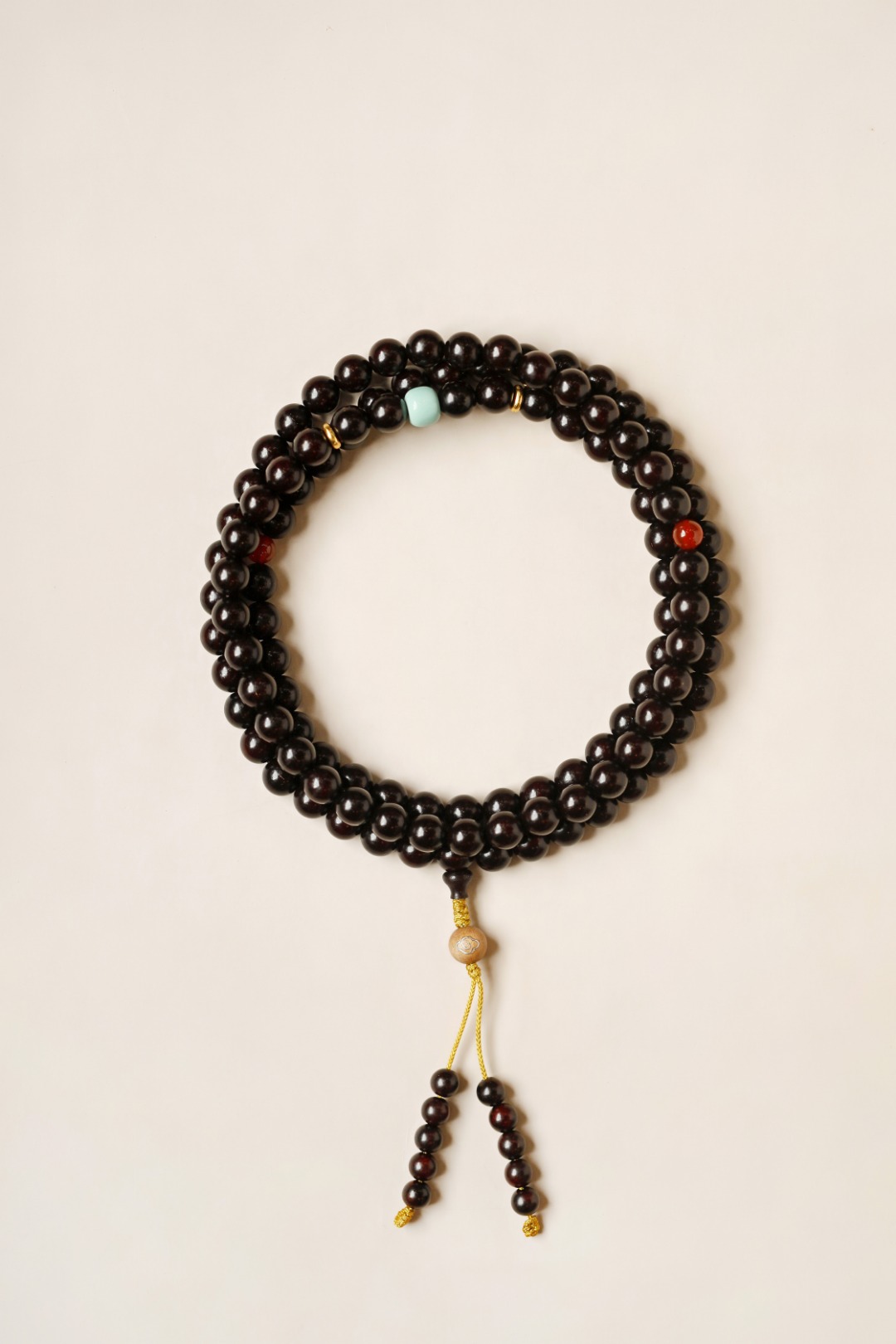 紫檀 8mm 108颗【墨羽】约41.5g 
