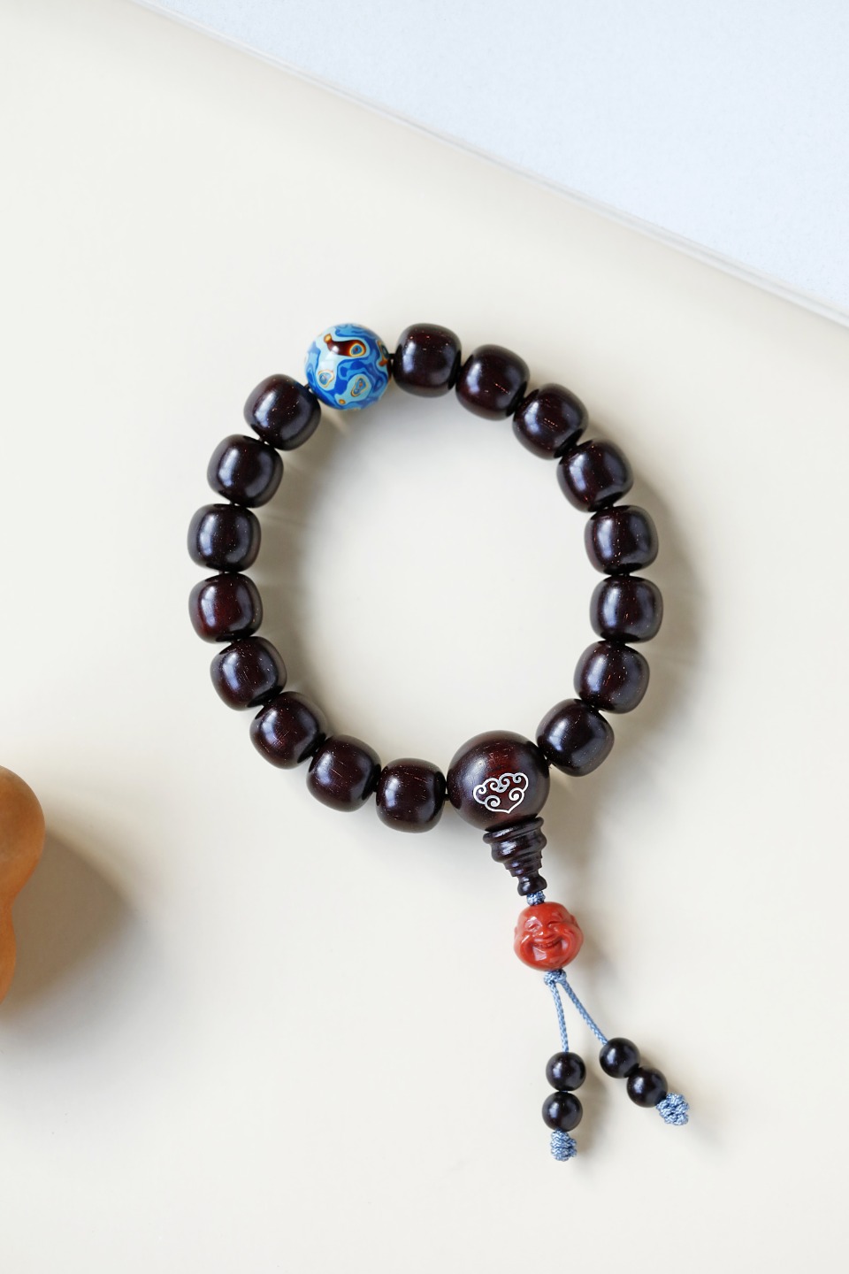 紫檀老料原创款【姝瑶】10x11mm
