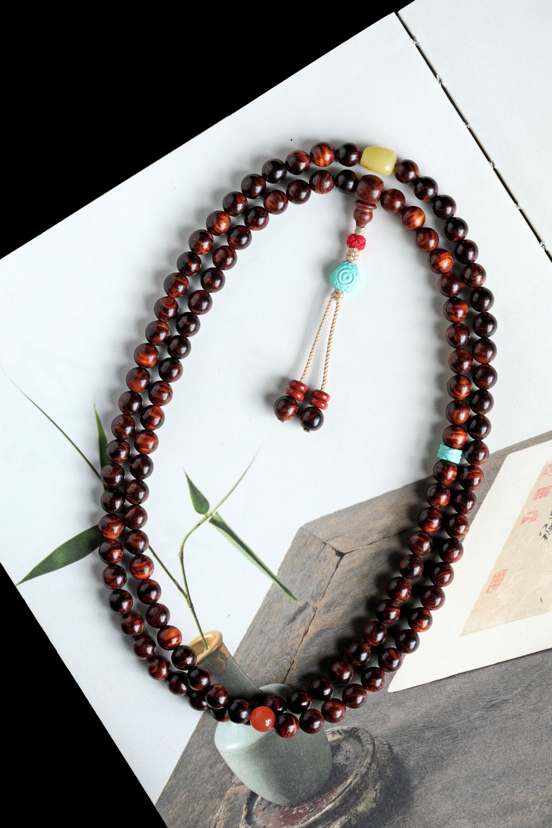 海黄原创【冬晓】8mm 108颗