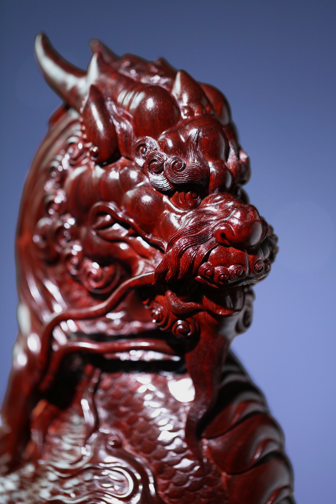 小叶紫檀 | 麒麟
