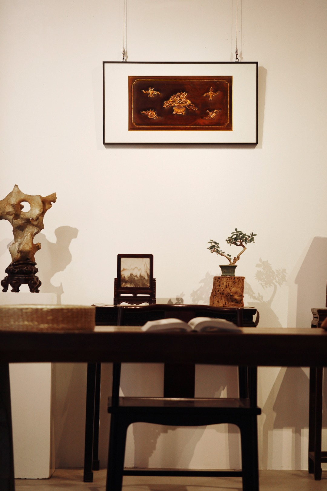 老花板【清供图】挂屏
