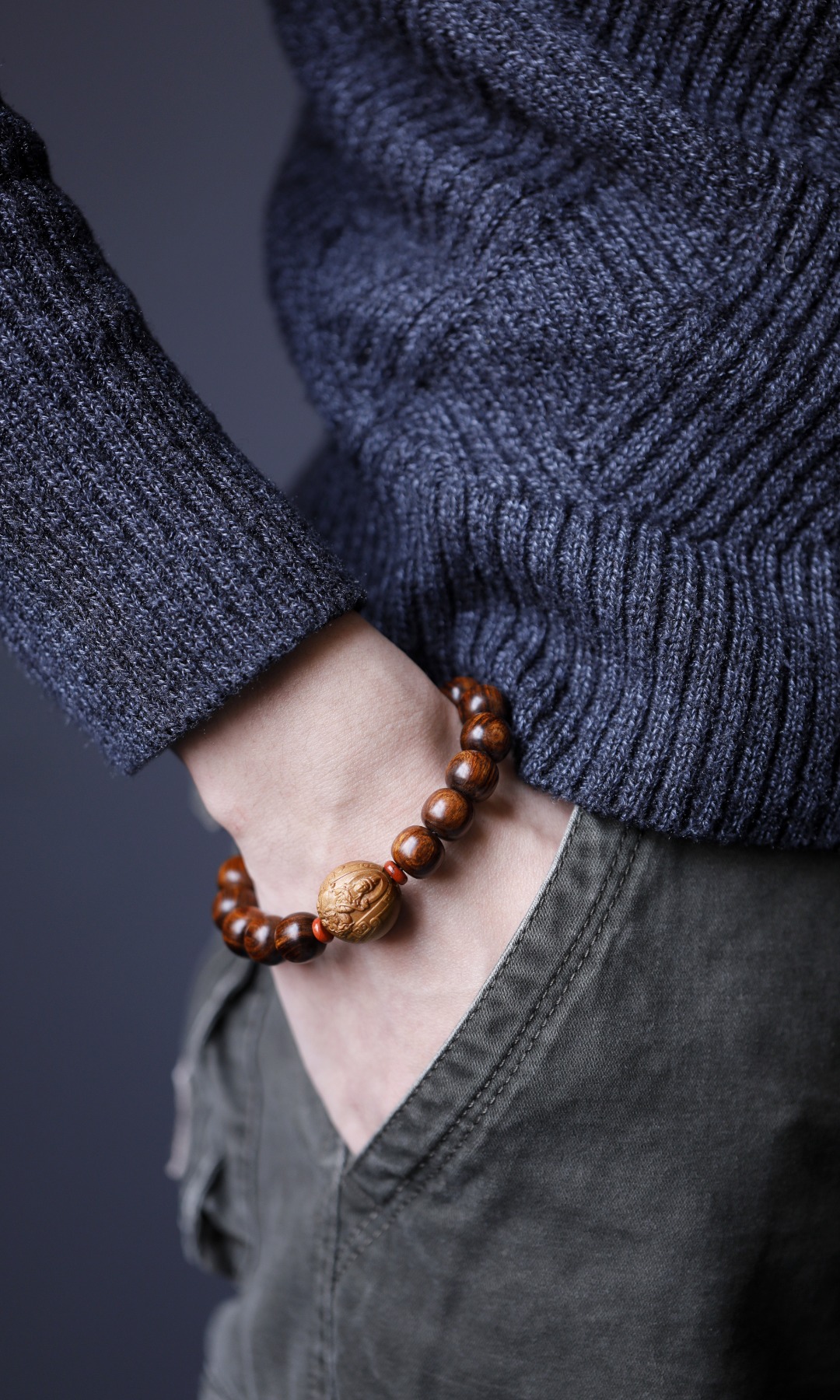 海黄-老山檀香【八大守护神 】11x12mm 