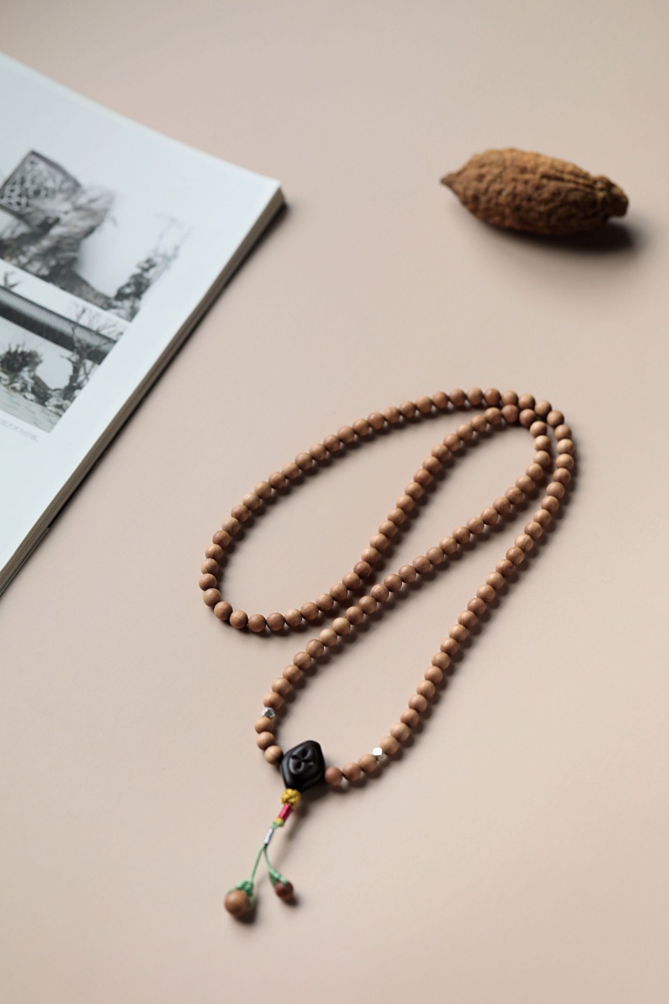 老山檀香｜湘茹 6mm佛珠手链
