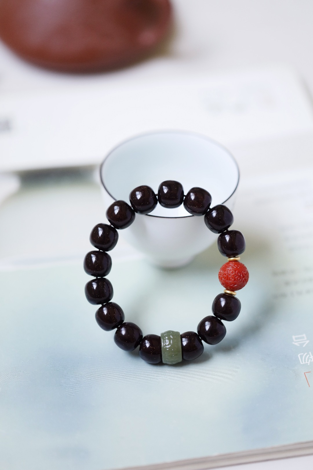 紫檀 原创【永宁】12x13mm
