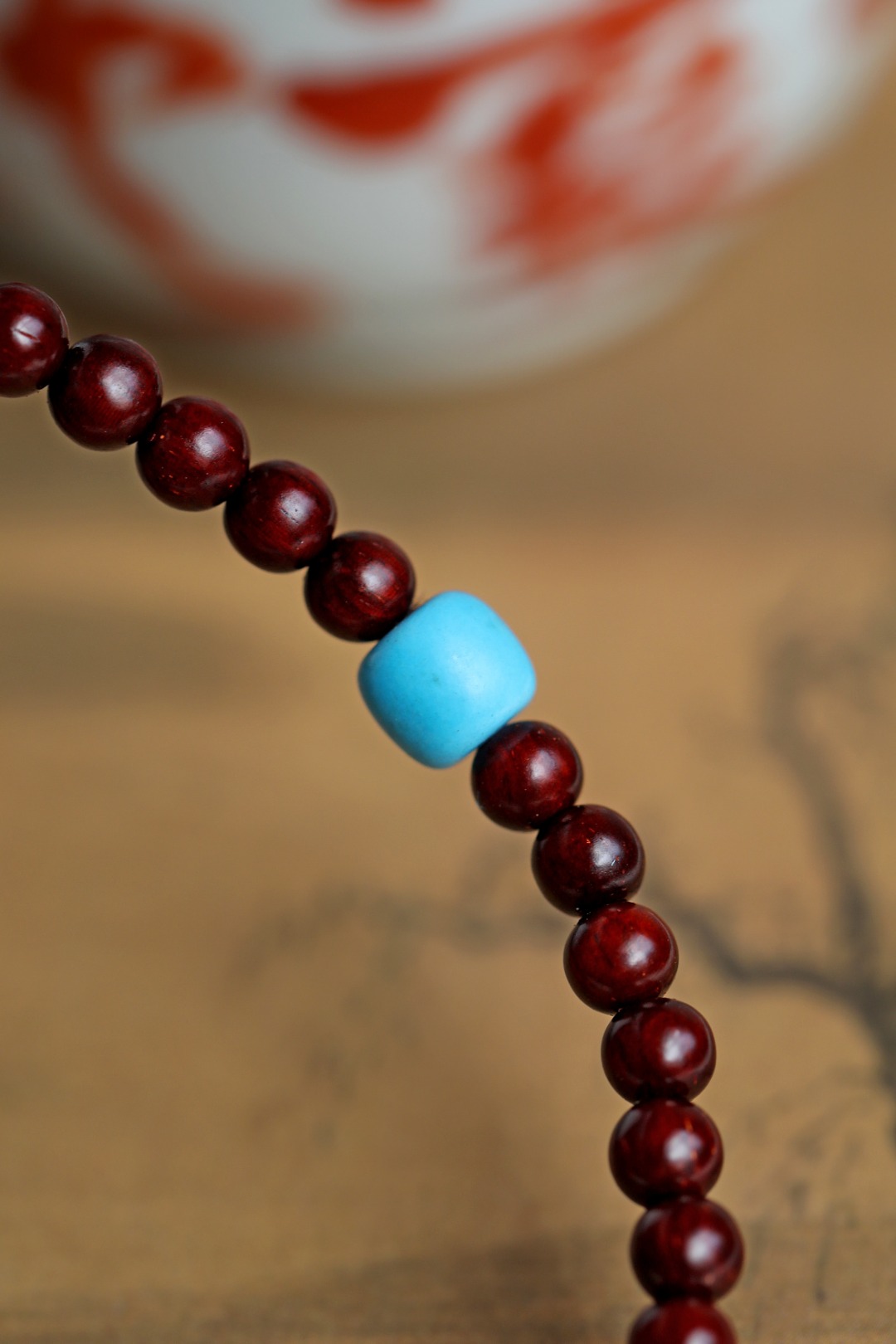 小叶紫檀原创【嘉华】5mm130颗


