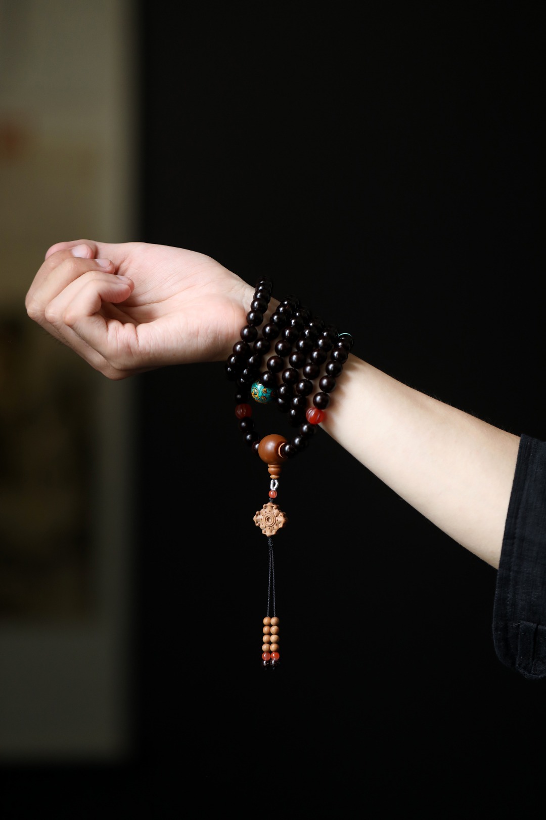 小叶紫檀原创【宜修】10mm108颗
