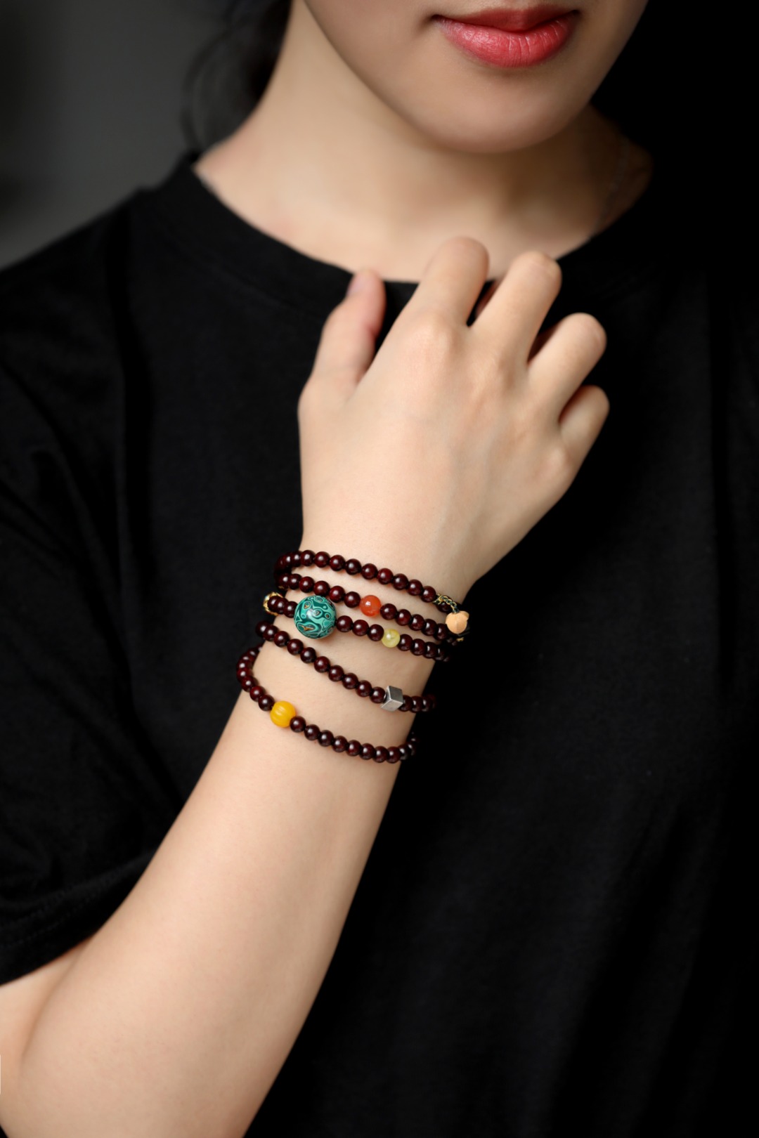 小叶紫檀原创【怀忆】5mm 150颗
