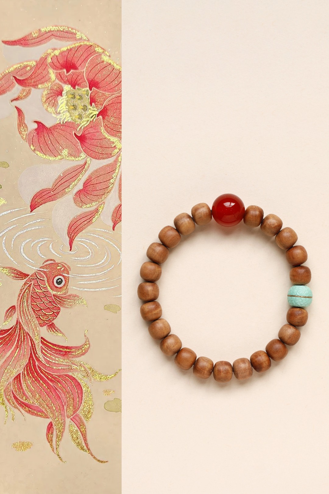 老山檀香 原创【灵素】7*8mm 22颗
