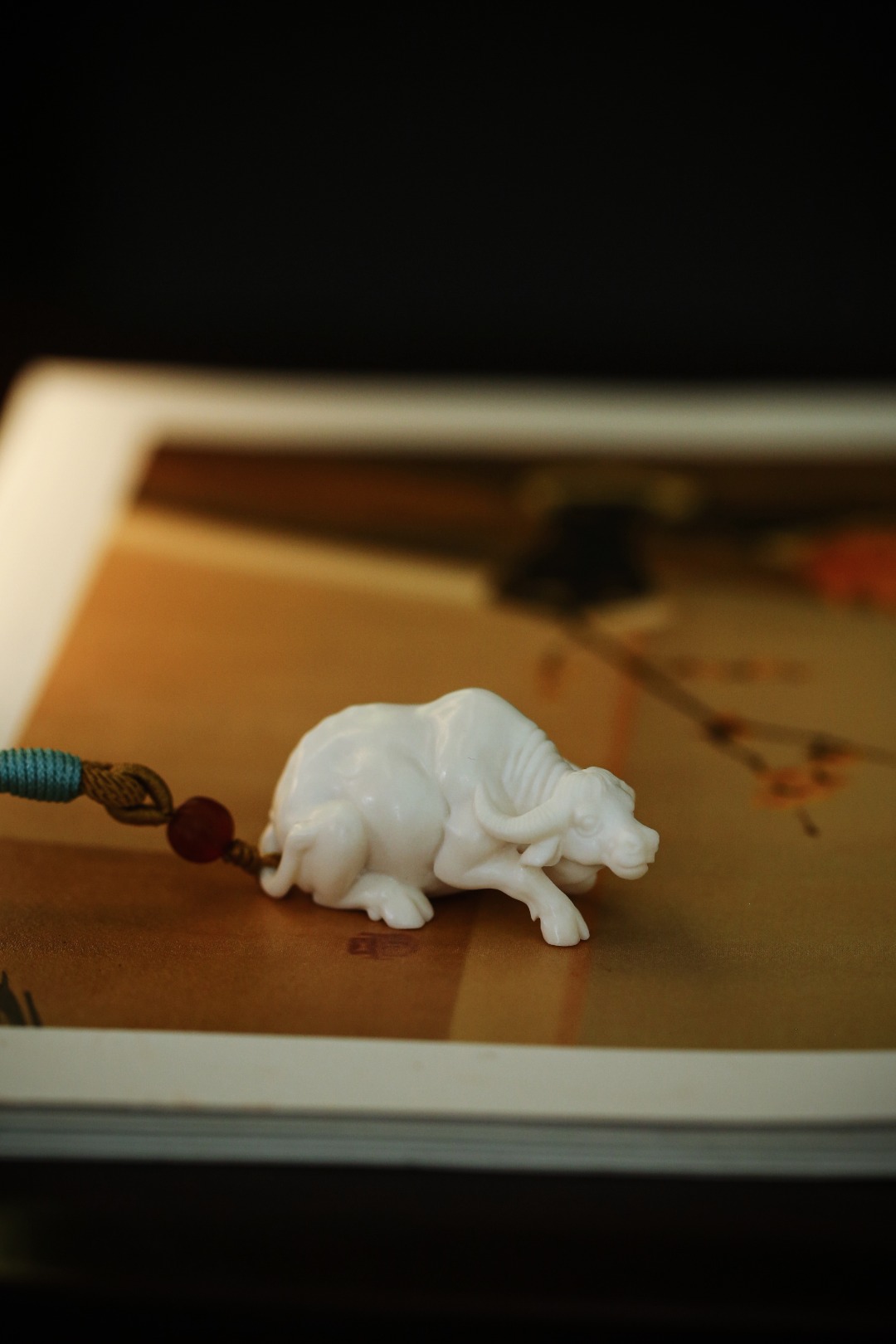 鹿角【黄牛】手把件 5*2.6*2.4cm 21.2g