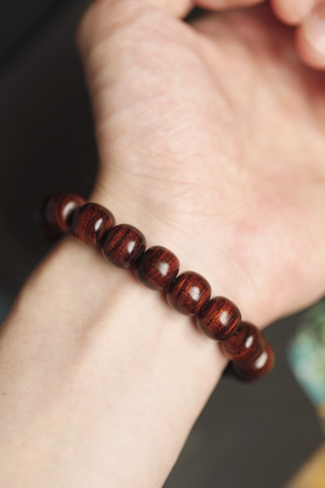 6302 海黄紫油梨 11x12mm 密度油性一流 约18.8g