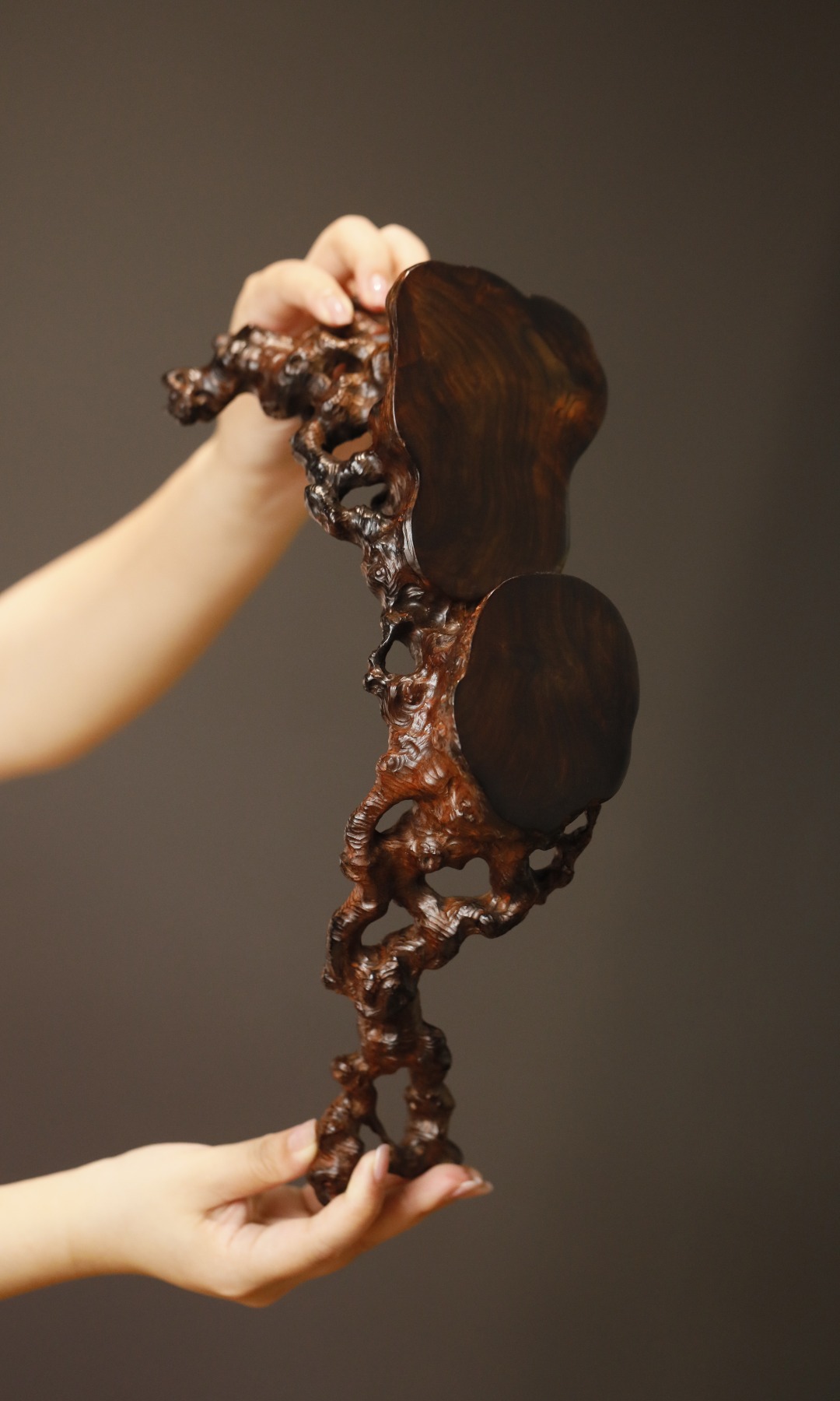 酸枝 花架 33*13*14cm 重760g
