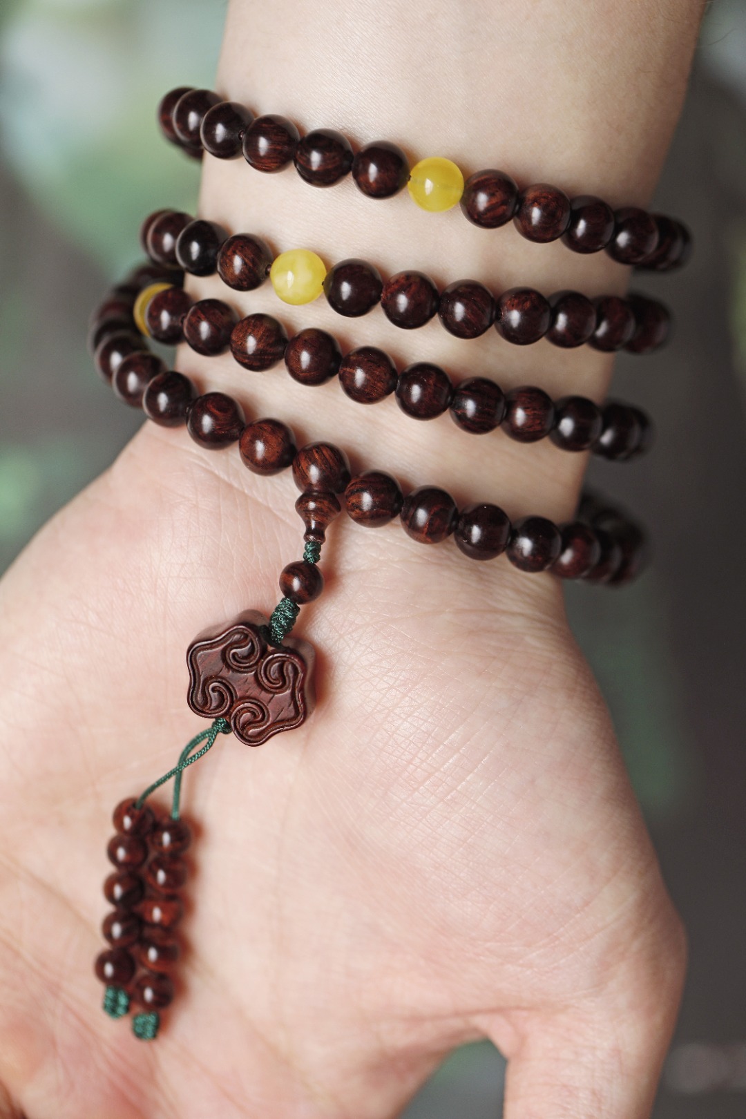 6284 沉水级 泥料瘿子水波纹 海黄 0.8 紫油梨老料 约41g 