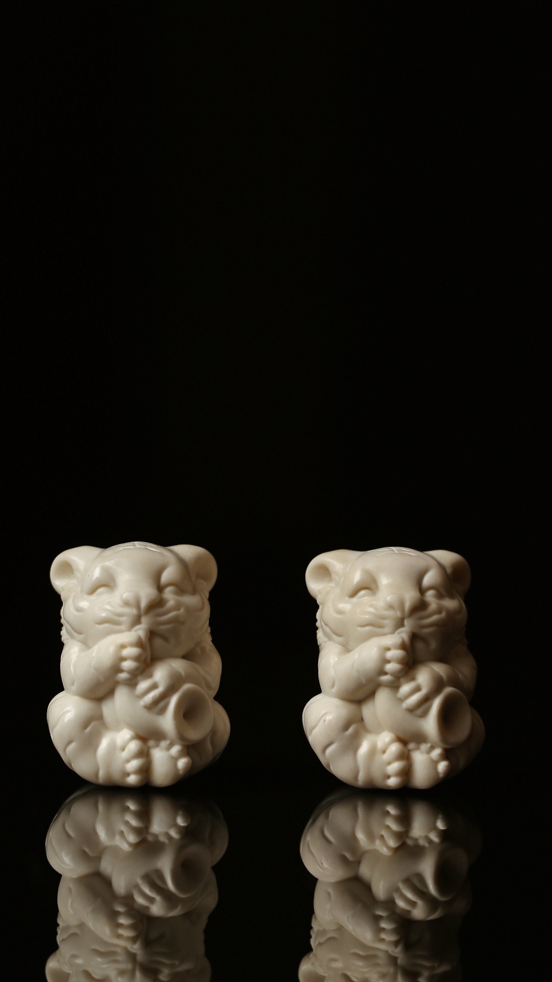 鹿角  小乐虎 38*38*50mm 63.7g
