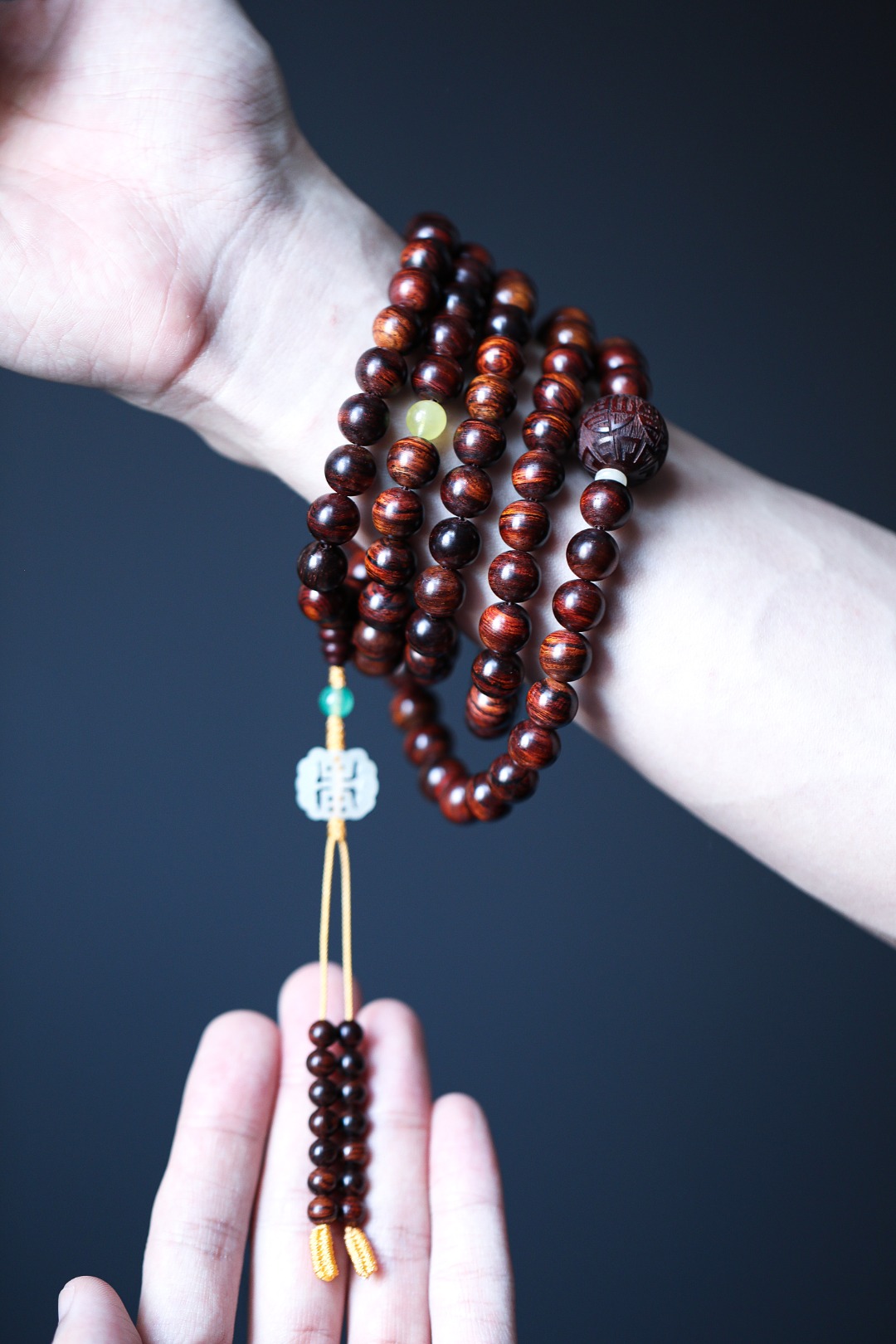 【5970】海黄紫油梨老料1.0x108纹理奇幻 香味浓郁 重约64g 