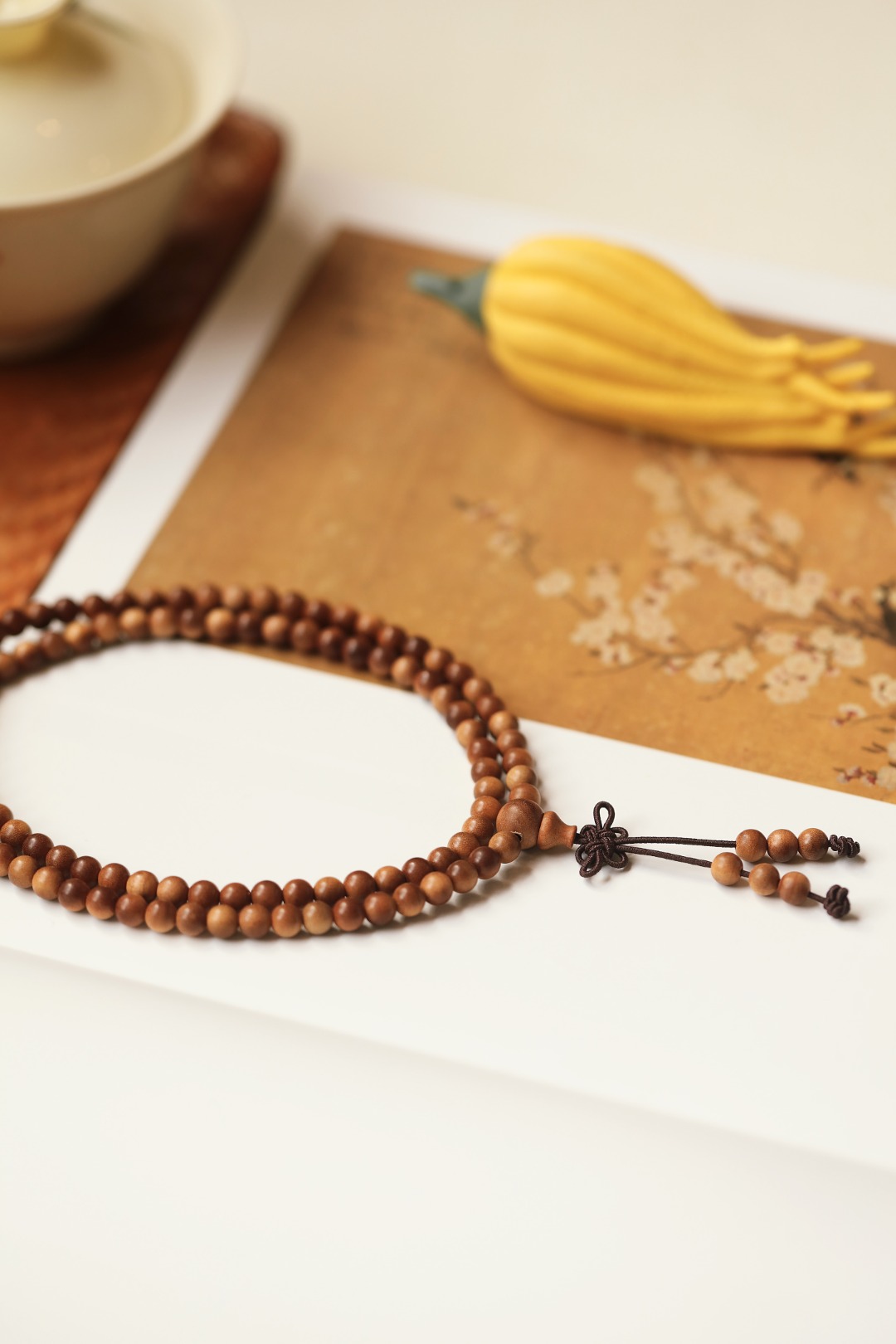 老山檀香黑肉级老料！5mm 108颗
