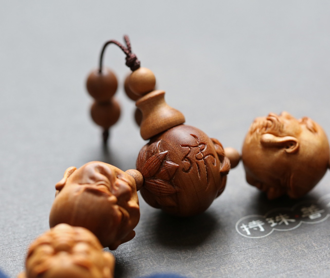 【十八罗汉】老山檀香20mm手串