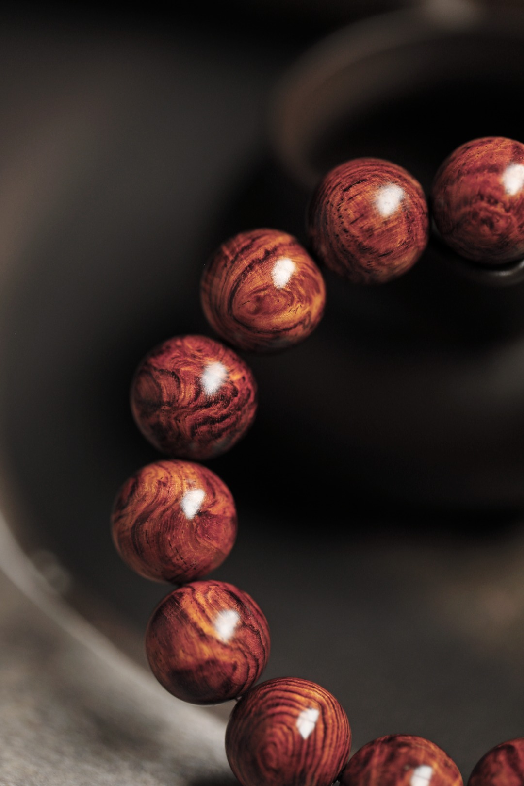 6335 紫油梨 瘘瘤水波纹1.5 约26g 