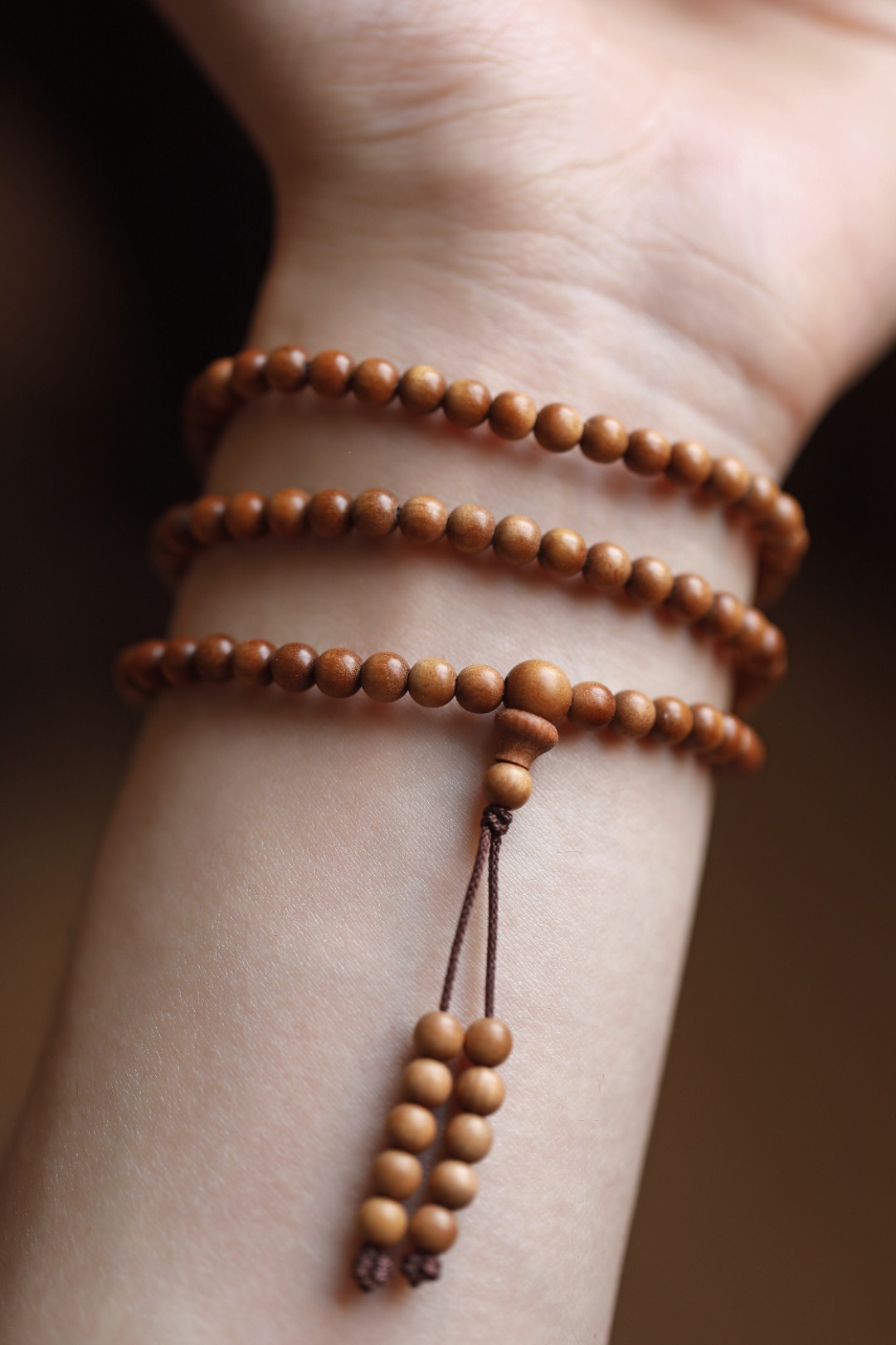 老山檀香 红肉5mm 108颗

