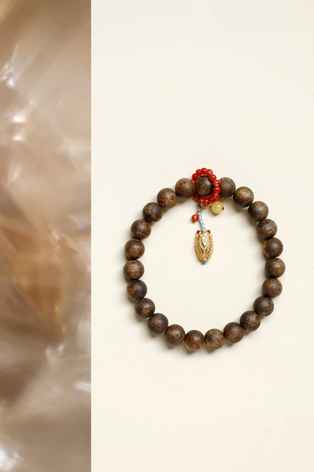 绿棋楠【思芬】手链 8mm 23颗
