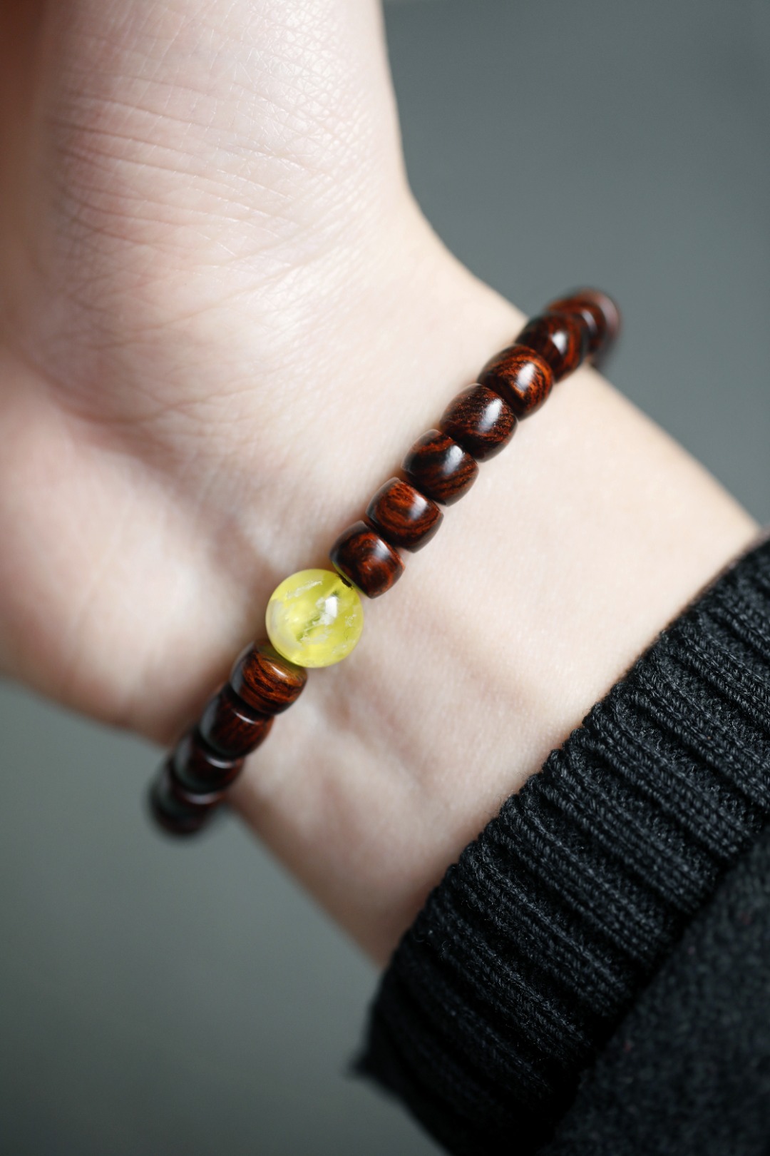 6285 海黄紫油梨6x7mm 纹理细腻 香味浓郁 重约8g