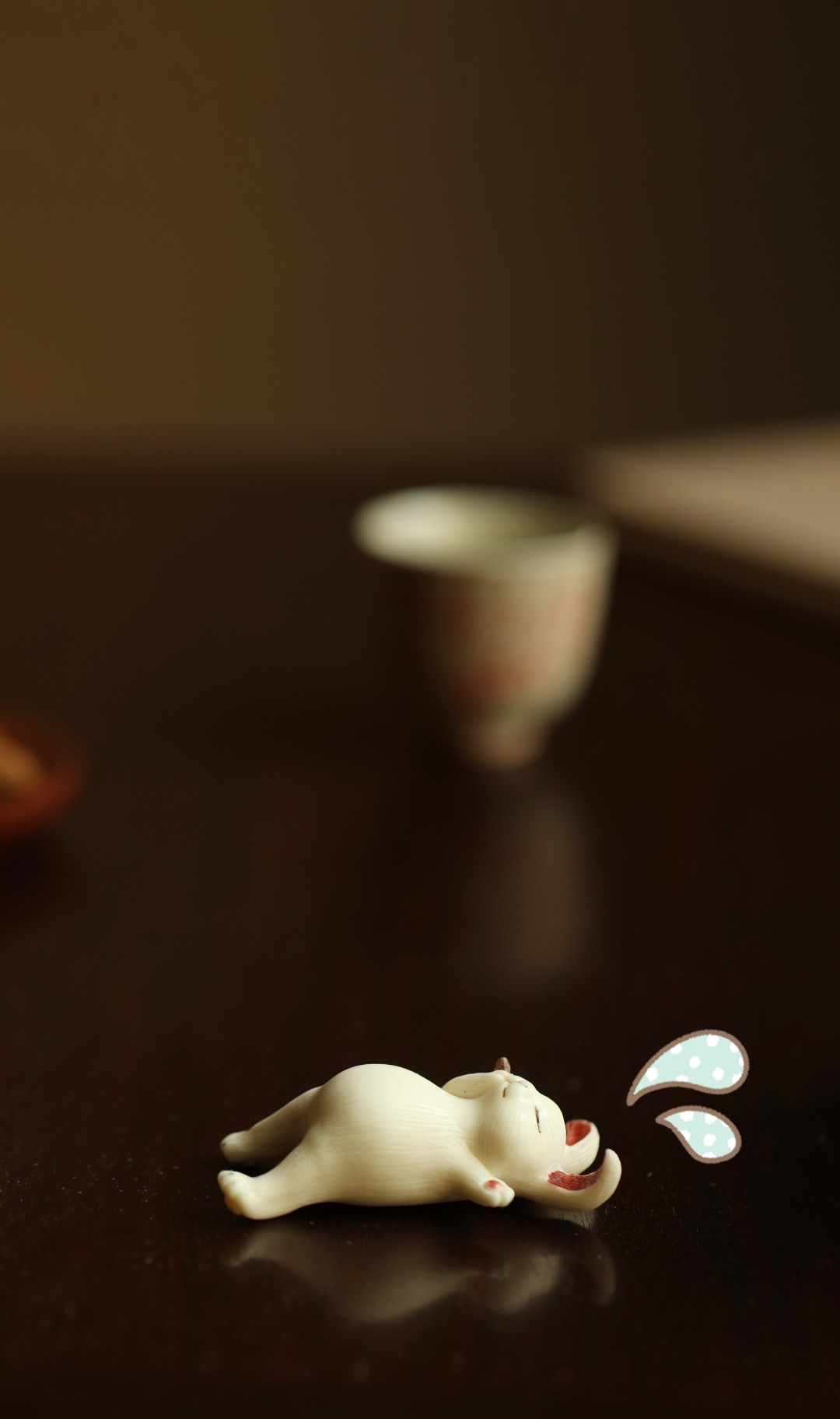 鹿角 | 躺平兔 7*3.3*2.3cm
