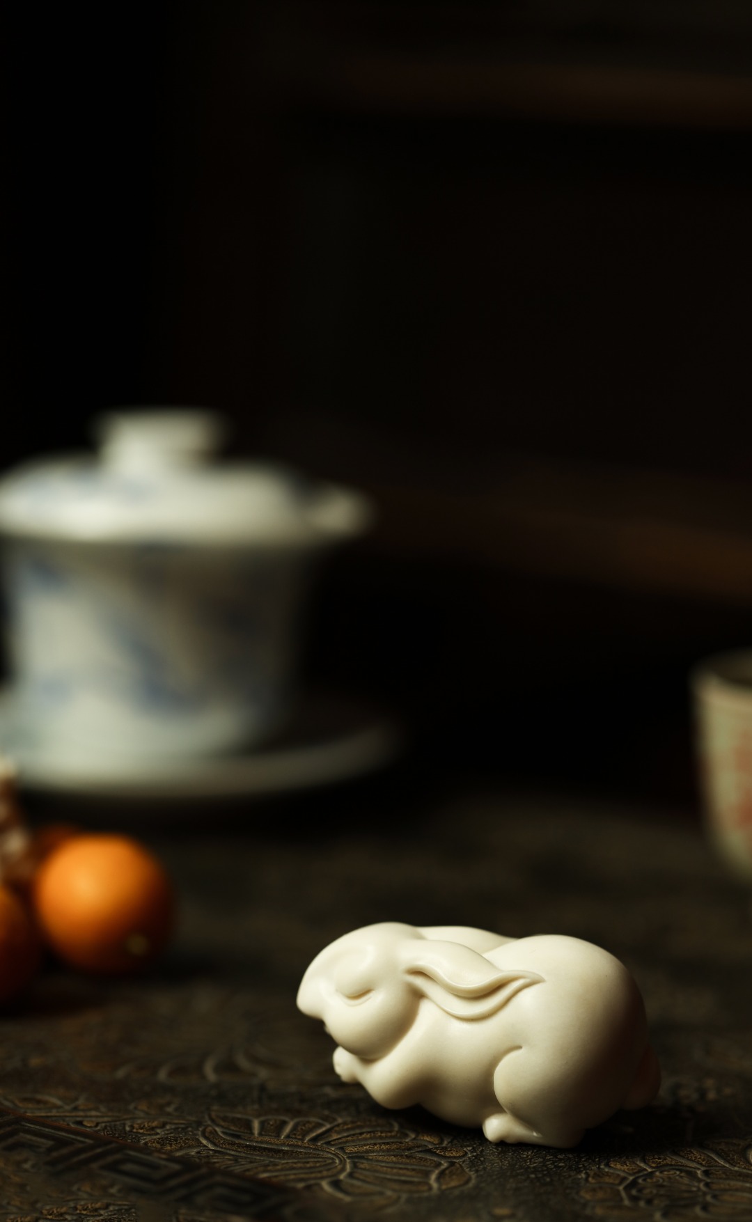 鹿角 | 祈福兔 6.4*3.5*3.3cm 重65g