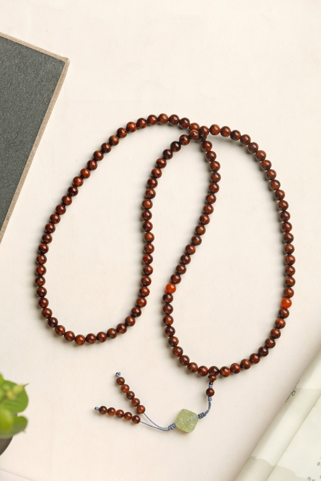 6238 海黄 水波纹8mm 油梨老料 约41g