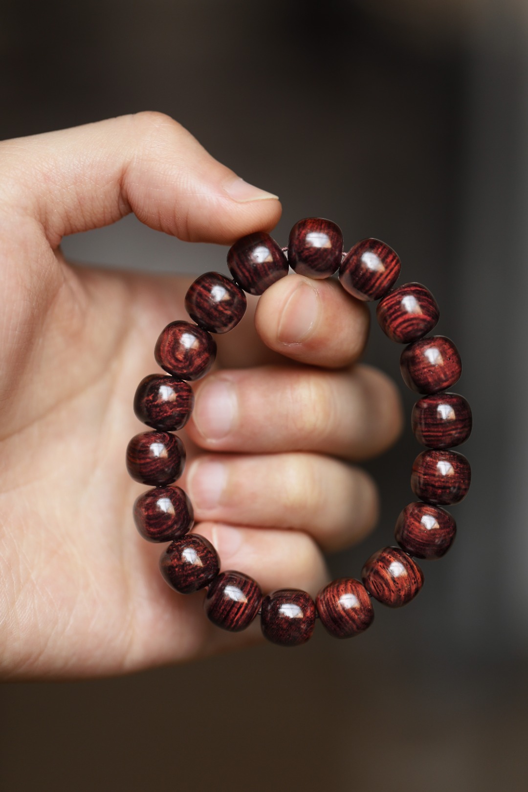 6360 海黄 紫底紫油梨老料 11x12mm 降香味浓郁 约18g