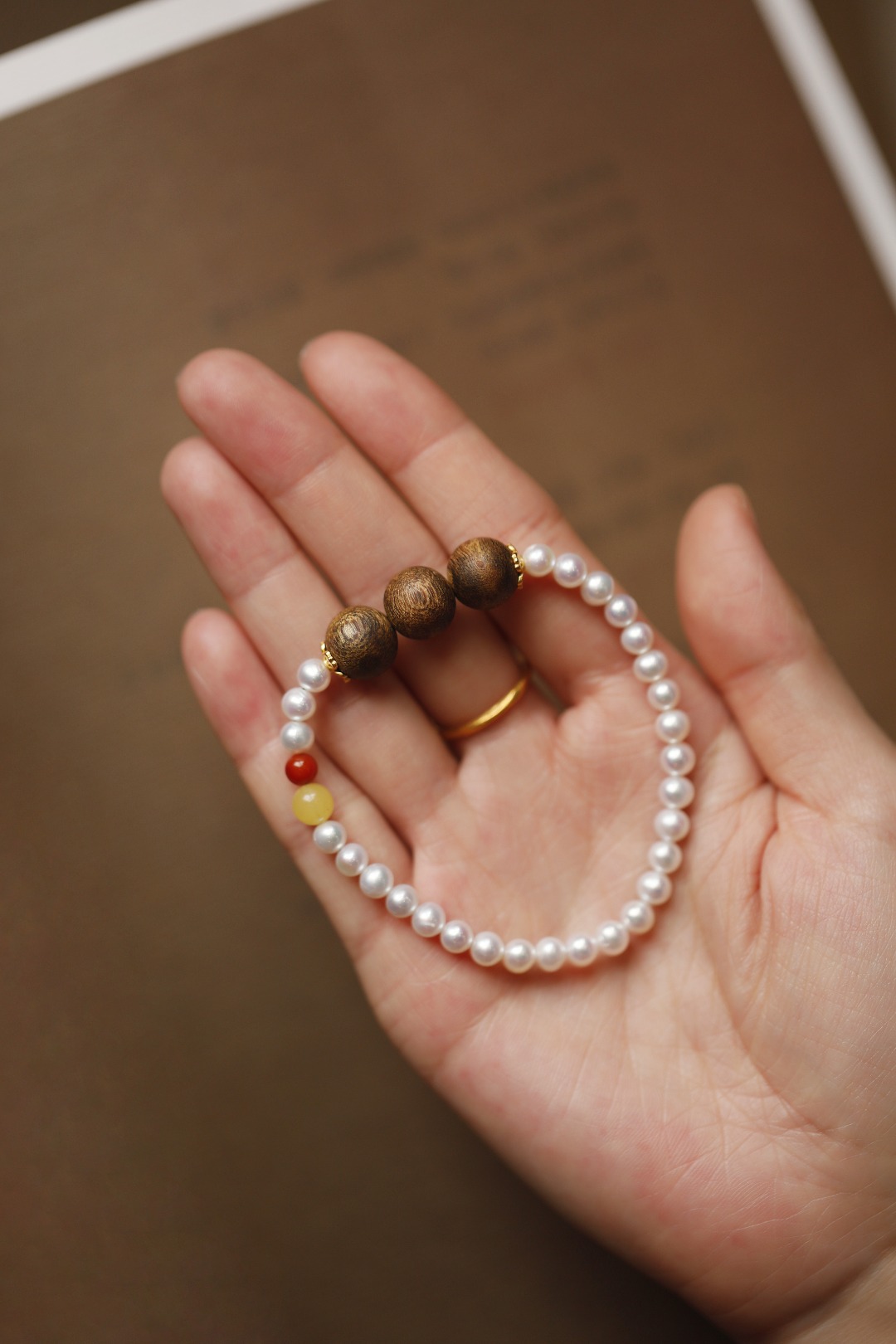 绿棋楠【师喻】单圈设计 9x9mm 16颗 约13g 
