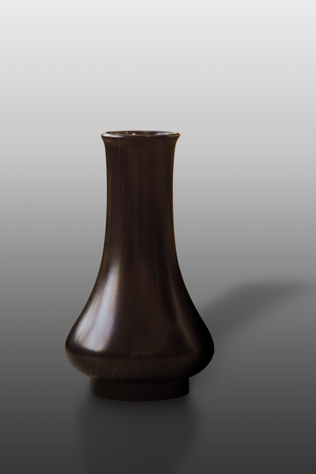 紫光檀 | 净瓶 香瓶 7.2*7.2*13cm  重275g
