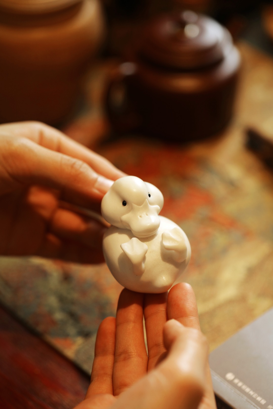 鹿角 | 鸭嘴兽 5.9*4.3*4.5cm 重80g