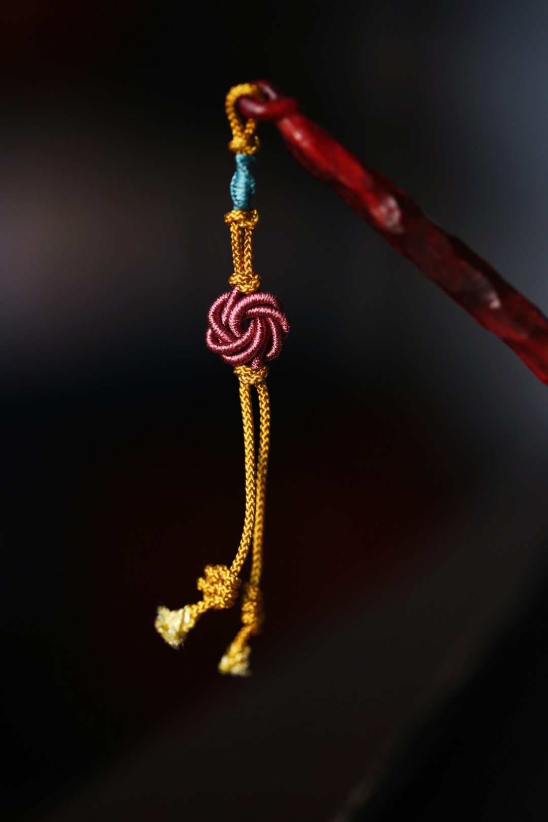 清刀快面小茶勺 印度小叶紫檀 高密老料 18.4*2.8cm 重10.8g
