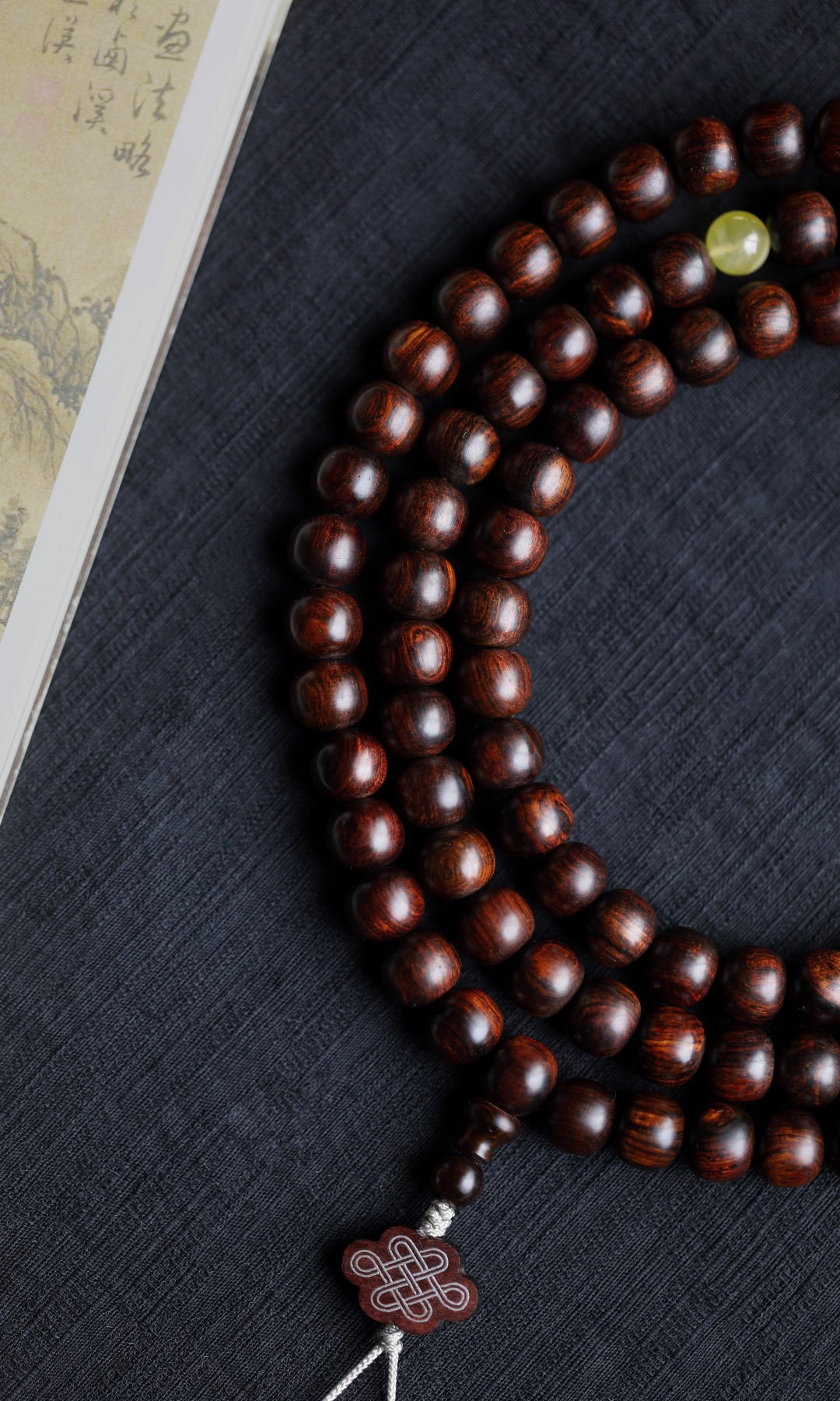 6197 沉水级 紫油梨老料 8x9mm 密度油性好 约48.7g