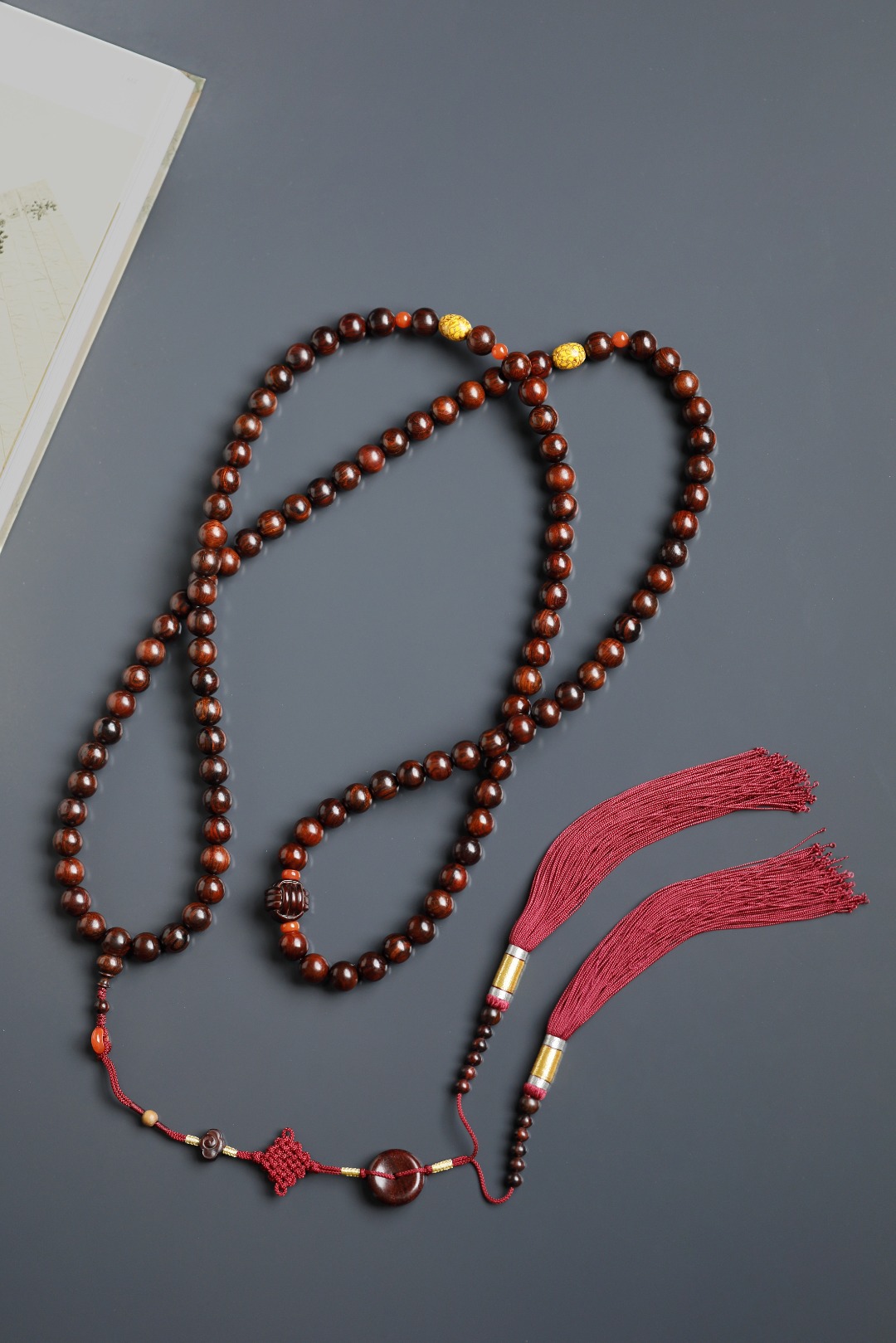 6223 海黄 沉水级 紫油梨 1.2x108颗 老料 约121.5g 