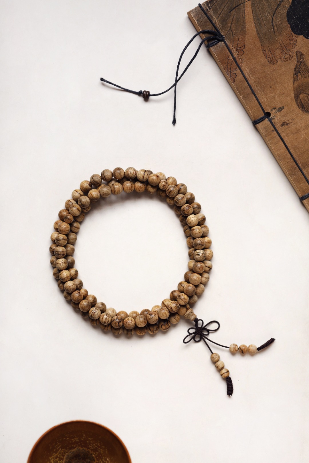 【CX00078】达拉干沉香 8mm 108颗 约24g
