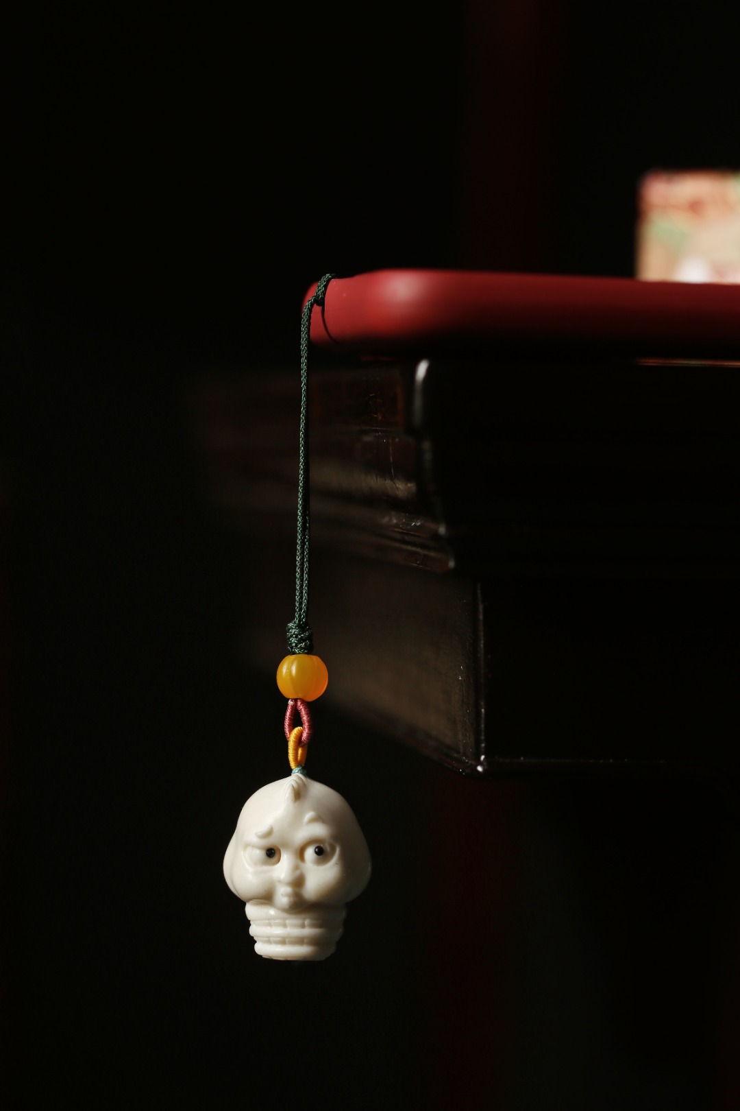 鹿角【生肖·蛇】挂件 23*29mm
