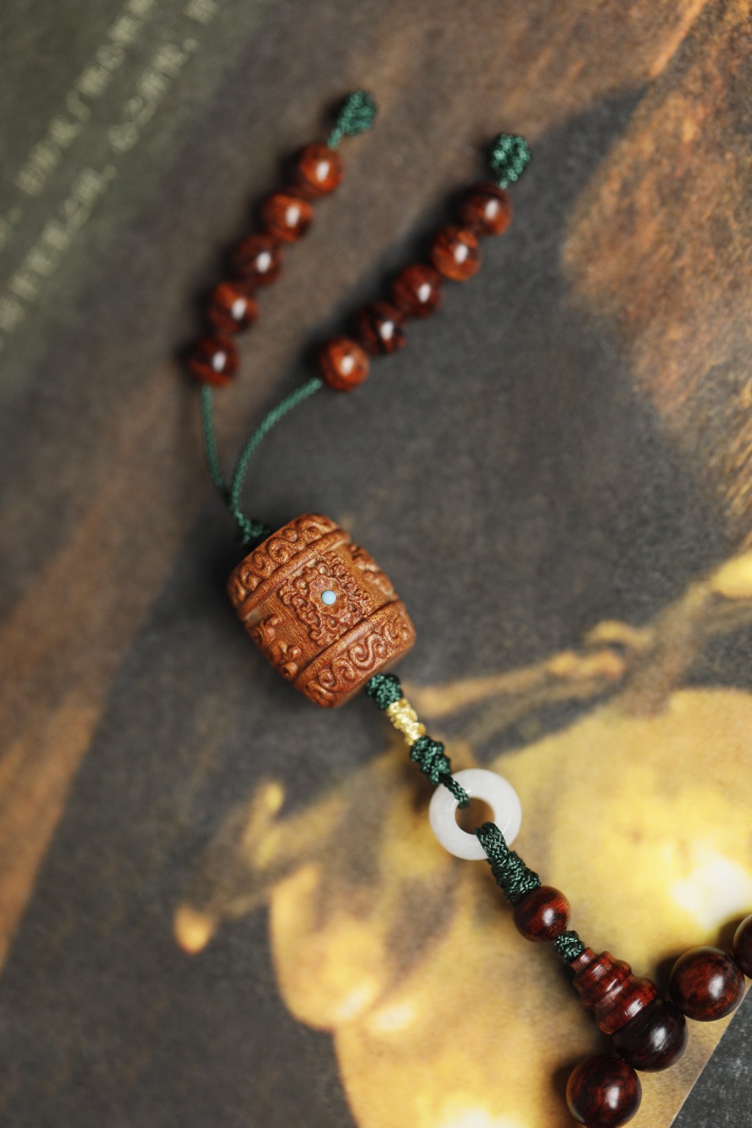 6109 收藏级 海黄0.8 紫油梨 瘤疤瘿子 约34.7g