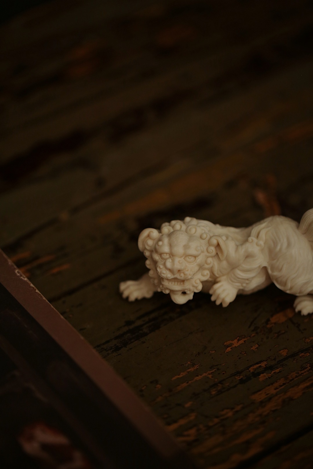 鹿角 | 案狮 10.2*4.2*4.8cm 重103.8g
