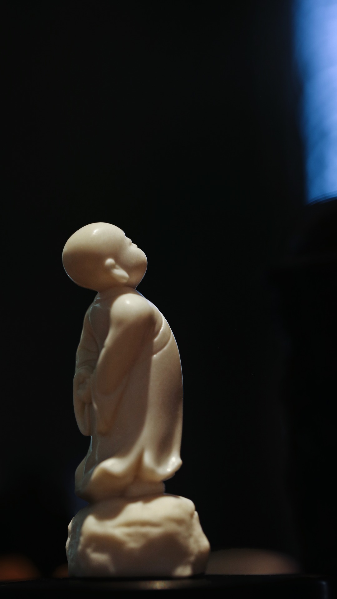 鹿角 小和尚 3.2*2.7*7cm 重38.2g
