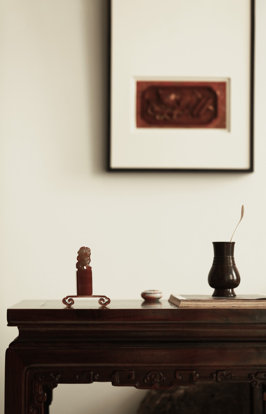 老山檀香 | 卷云·底座 8.1*4.2*1.9cm  21.5g
