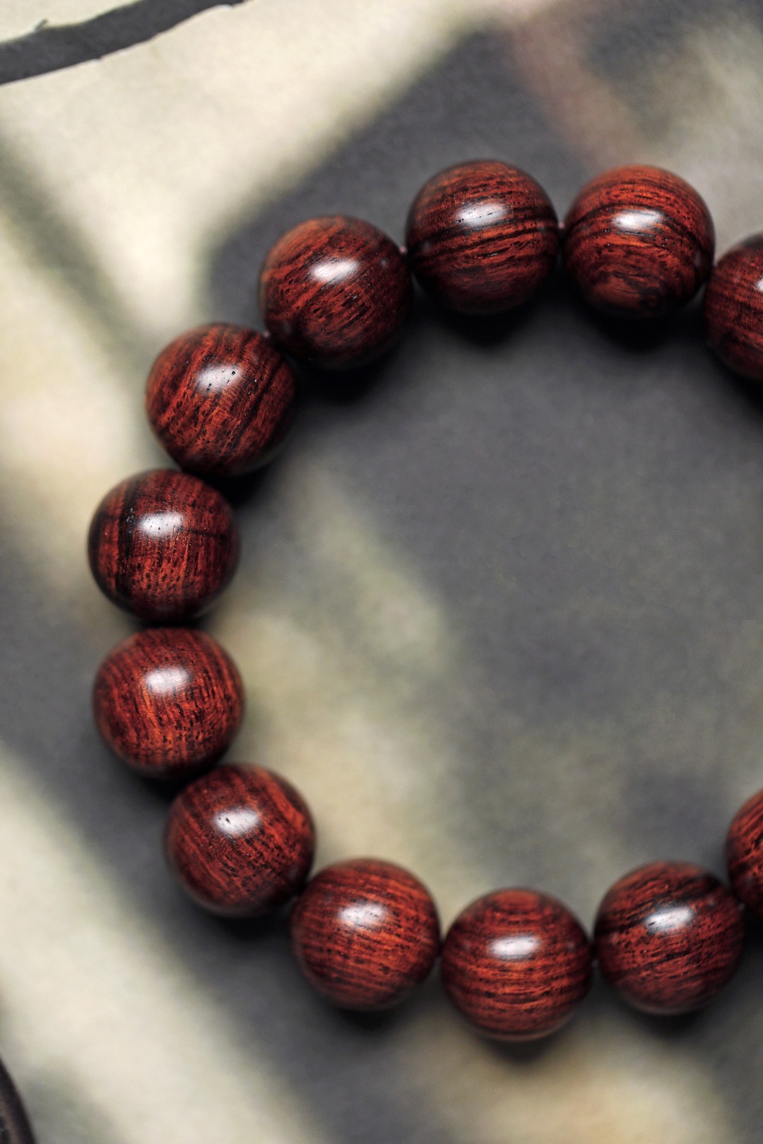 6262 海黄 油梨老料1.5 顺纹带荧光质感 约27.4g