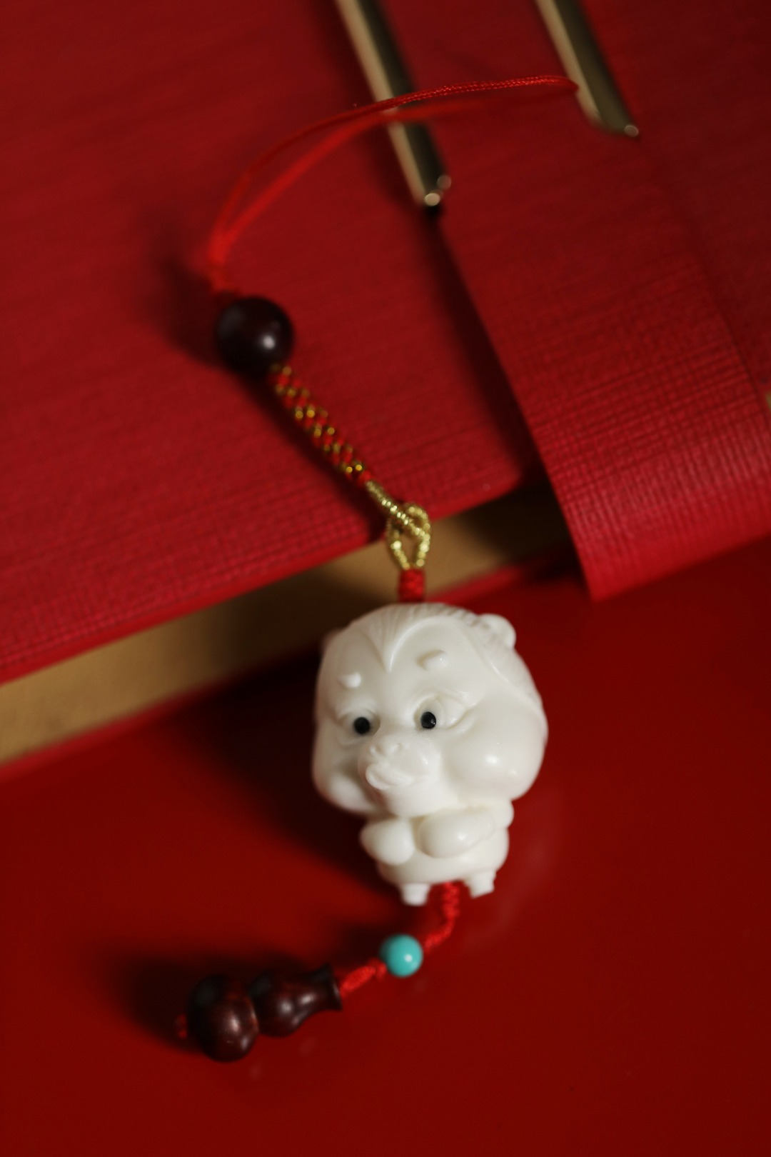 鹿角【生肖·狗】挂件 2.3*2.1*2.8cm