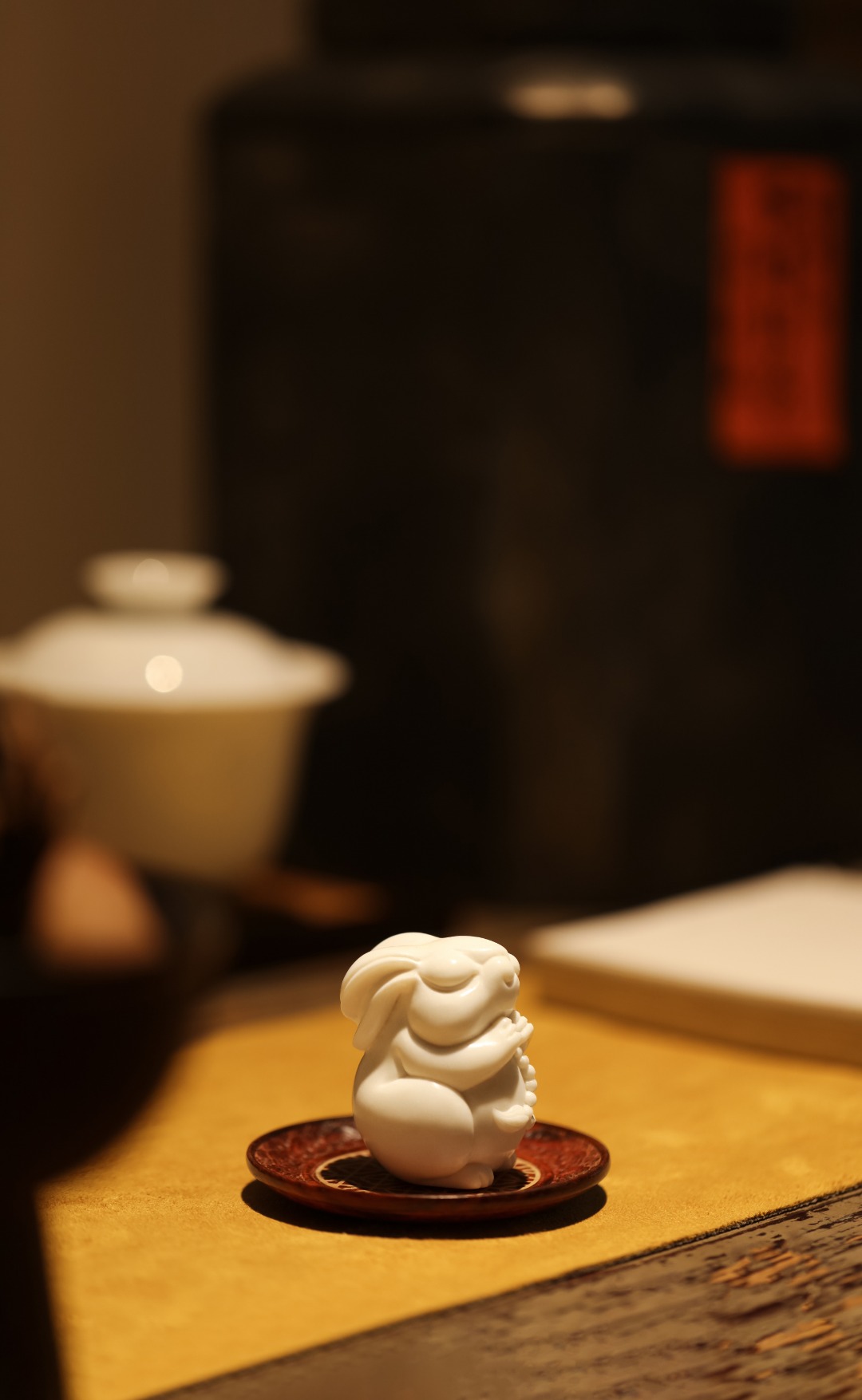 鹿角 | 佛系兔 4*3.5*5cm