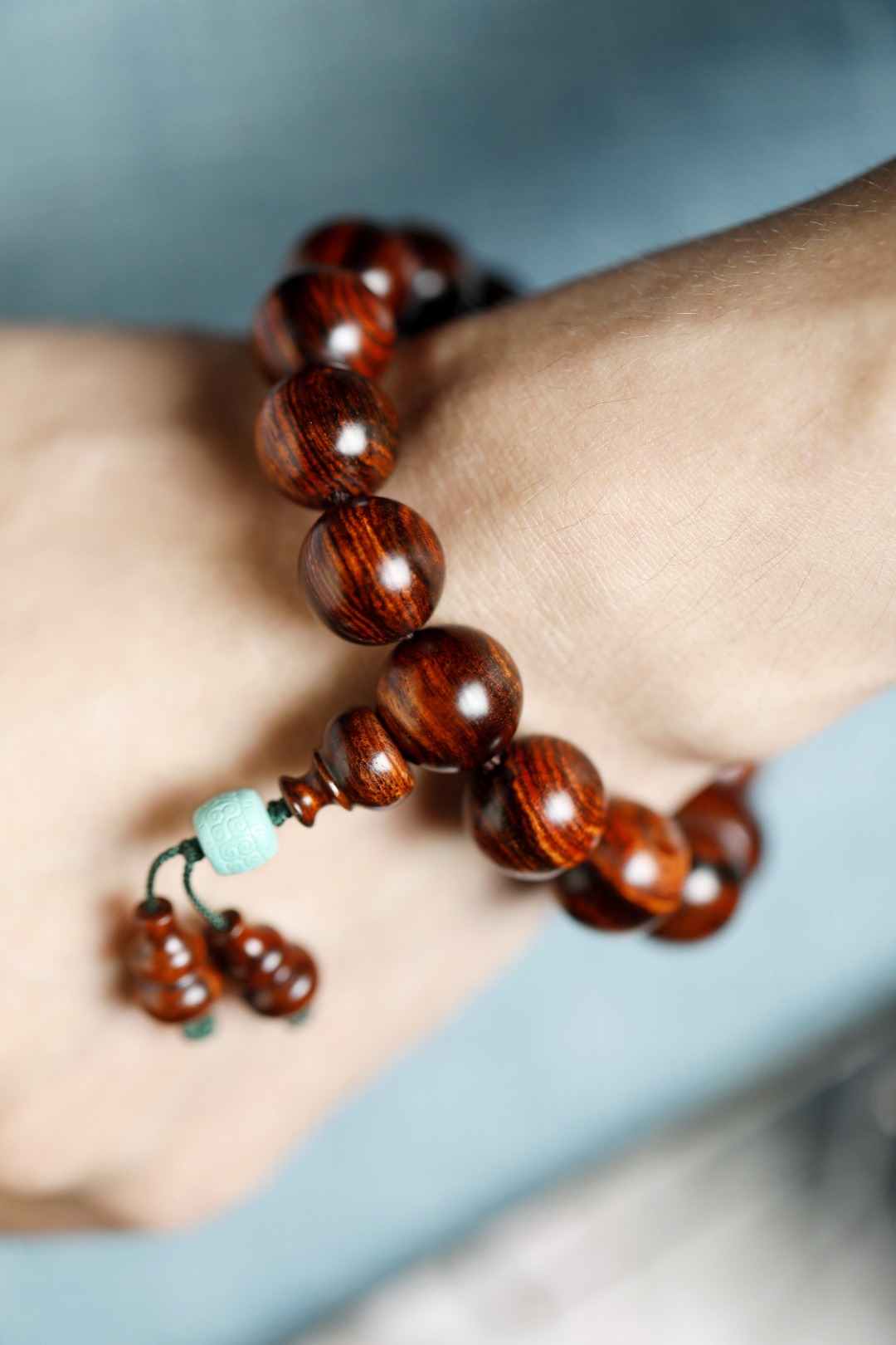 6213 海黄 水波纹老料1.5 纹理清晰 降香浓郁 约28g 