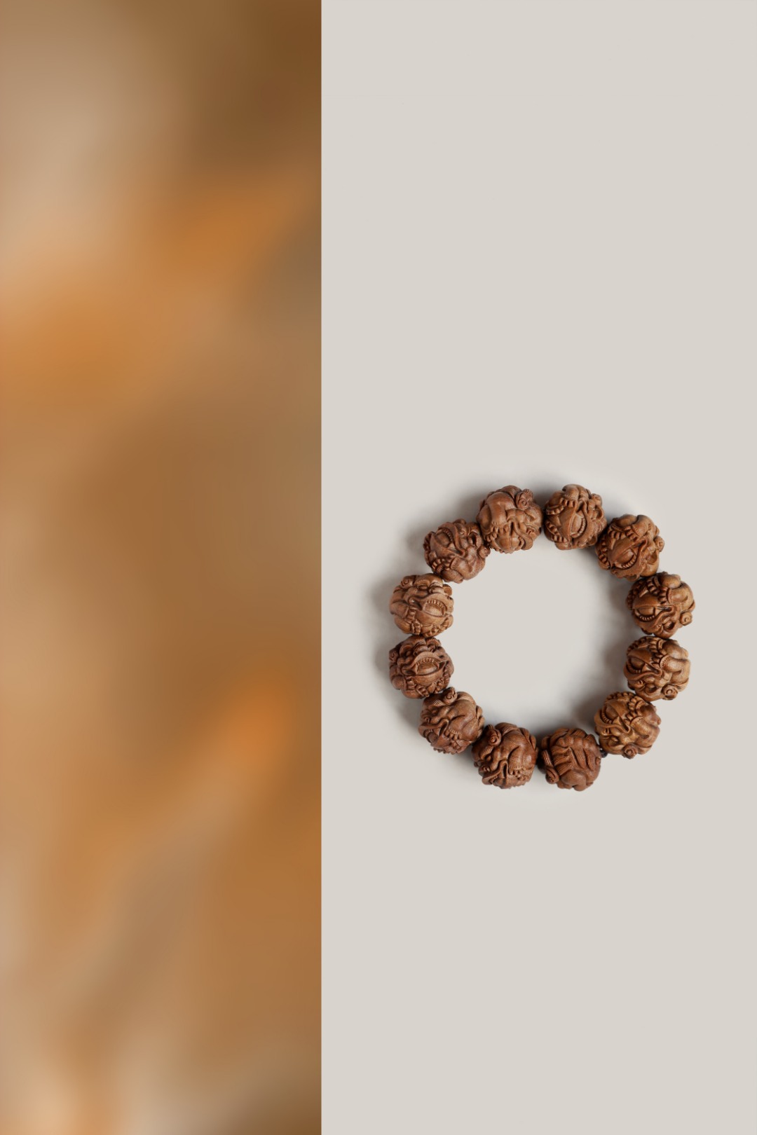 老山檀香【貔貅】20mm手串
