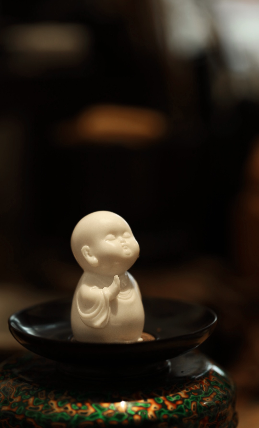 鹿角 | 小和尚 3.2*2.9*5cm  
