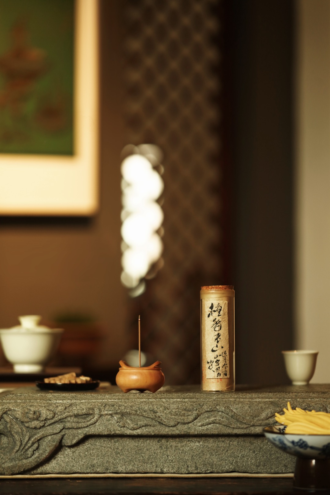 老山檀香|线香 50g装 长10.6cm
